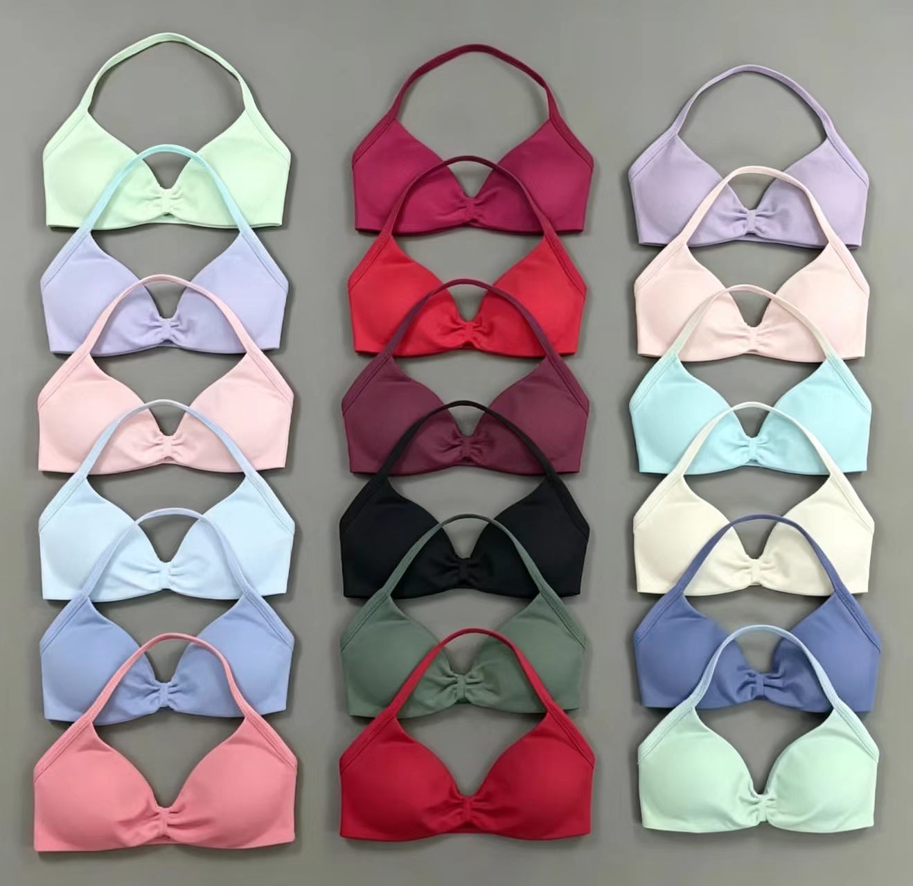 Aquatic Sports Bra - Sutiã esportivo DF com efeito push-up,