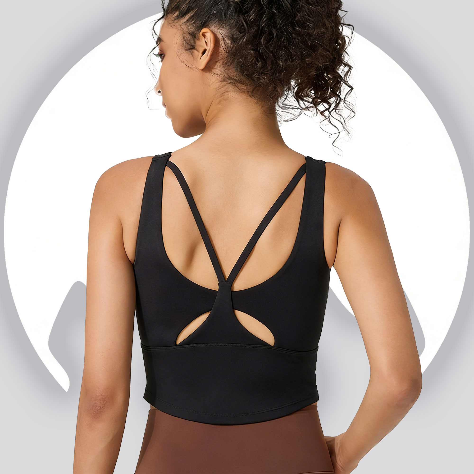 Aquatic Sports Bra - Sutiã Esportivo Feminino com Bojo Fixo