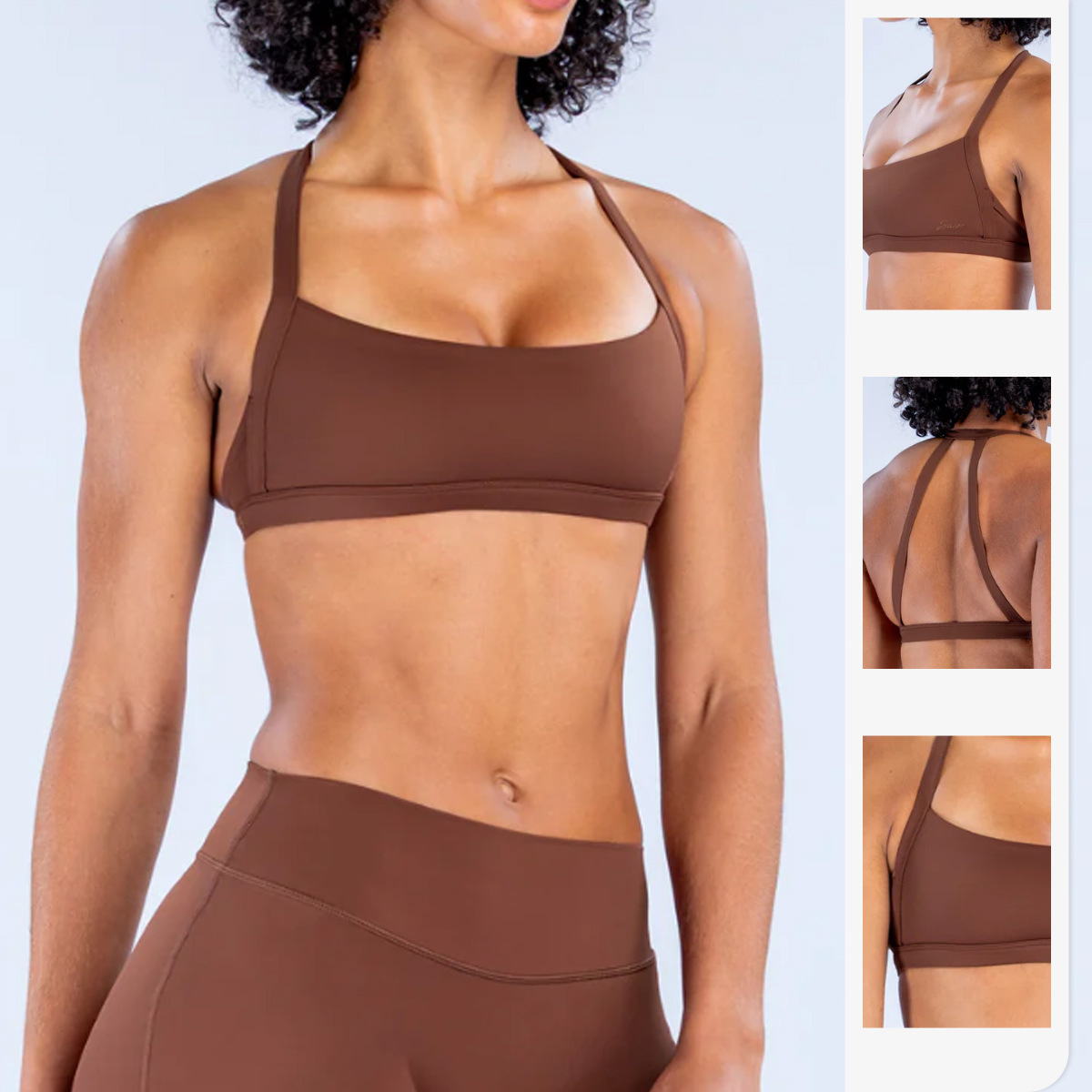 Aquatic Sports Bra - Sutiã Esportivo de Yoga Feminino, à