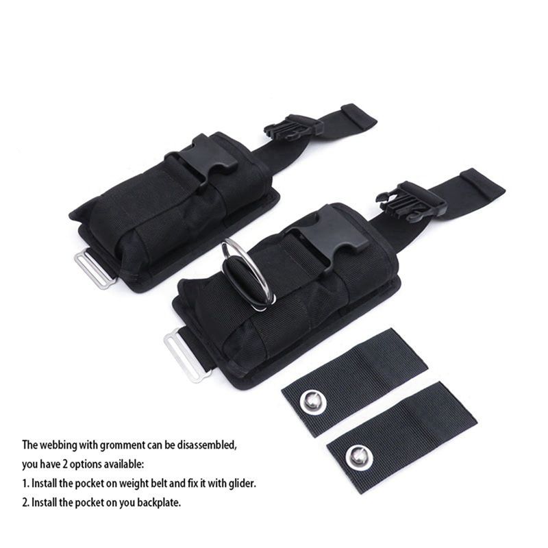 Novos 6 Bolsos de Nylon 1680D  - Dive Weight Belt avaliação e preço